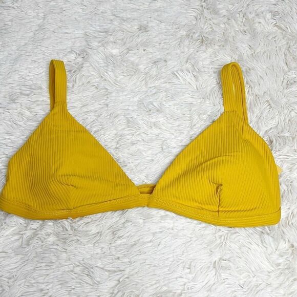 Andie Swim The Gold Coast Swim Top in Dune Yellow NWT 2XL - Picture 2 of 7